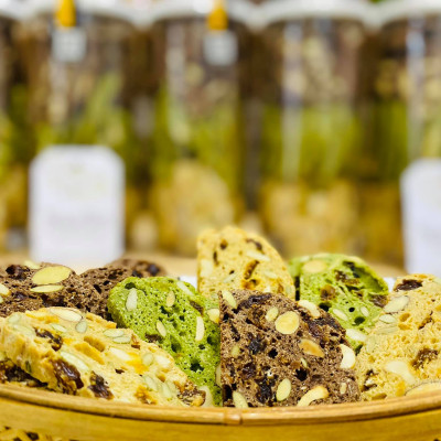 Bánh Biscotti nguyên cám 3 vị mix hạt dinh dưỡng nhập khẩu / Ăn kiêng lành mạnh, bổ dưỡng, phù hợp eat clean