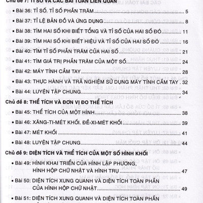 Bài giảng và hướng dẫn học toán 5 - tập 2 (Kết nối tri thức)