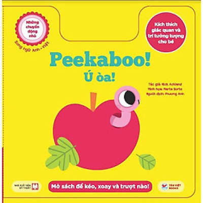 Sách Song Ngữ Anh Việt - Những Chuyển Động Nhỏ Kích Thích Giác Quan Và Trí Tưởng Tượng Cho Bé - Tân Việt Books