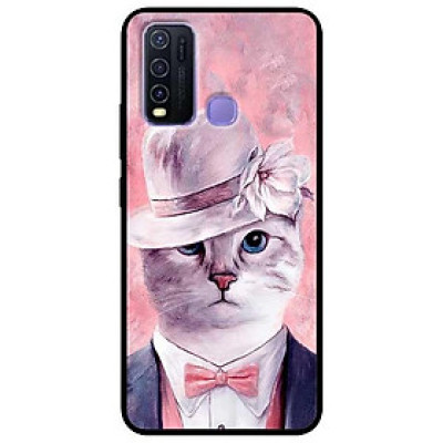 Ốp lưng dành cho Vivo Y30 - Y30i - Y50 mẫu Bà Mèo