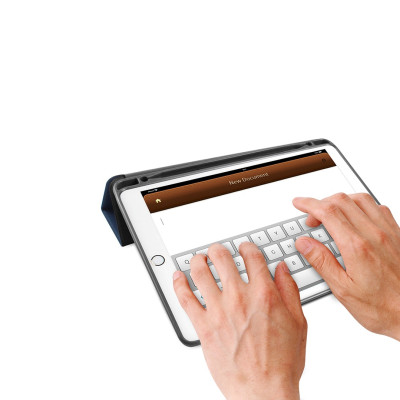 Bao da Ipad 10.2 (Thế hệ 7 – 2019) hiệu Mutural _ Màu đỏ_ Hàng nhập khẩu