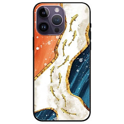 Ốp lưng dành cho Iphone 14 - Iphone 14 Plus - Iphone 14 Pro - Iphone 14 Pro Max - Phong Thuỷ Cá Theo Đàn
