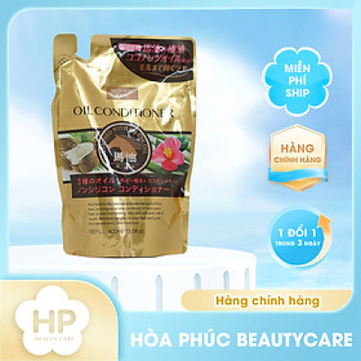 Dầu Xả Phục Hồi Tóc Hư Tổn Chiết Xuất Tinh Dầu Ngựa Deve Natural Oil Conditioner (Chai 480 mL)