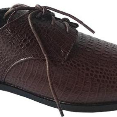 Giày Tây Nam Cột Dây BIGGBEN Da Bò Thật Vân Cá Sấu GT75