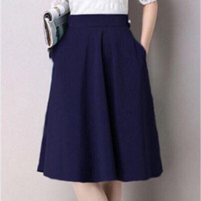 Chân váy Nana xinh xắn, dài qua gối dễ mặc đi làm, dạo phố