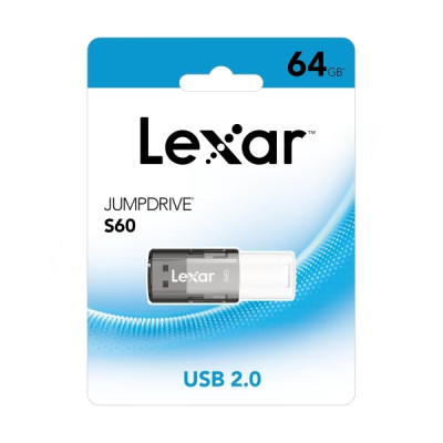 USB Lexar JumpDrive S60 64GB USB 2.0 - Hàng Chính Hãng