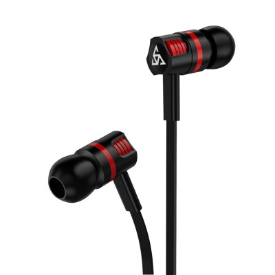 PTM Wired In-ear Earphones Stereo Gaming Headset Headphones with In-line Control & Microphone for PSP iPhone iPad