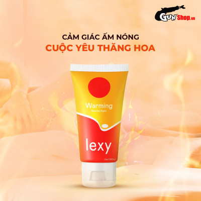 Gel bôi trơn ấm nóng - Lexy Warming - Chai 55ml