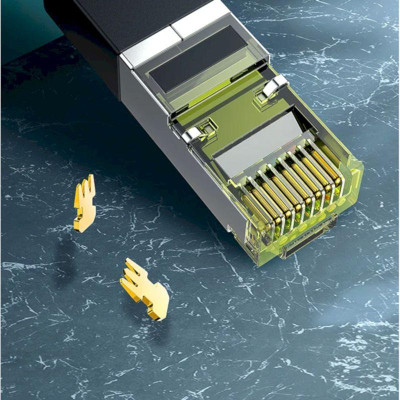 Ugreen UG30794NW150TK 25M Đen OD5.5mm Cat7 Cáp Ethernet đồng nguyên chất dây dù - HÀNG CHÍNH HÃNG