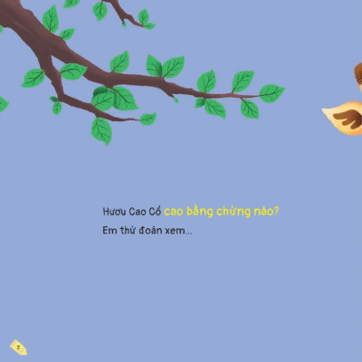 Kích Thích Trí Tưởng Tượng Cho Bé: Hươu Cao Cổ Cao Bằng Chừng Nào?