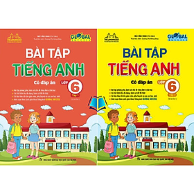 Sách - GLOBAL SUCCESS - Bài tập tiếng anh lớp 6 tập 1 +2 (có đáp án)