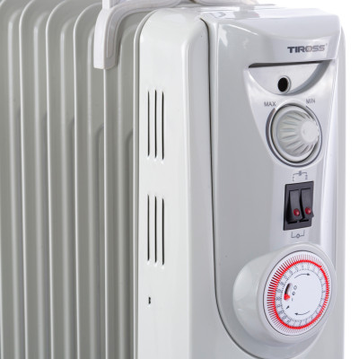 Sưởi dầu 11 thanh Tiross TS920, có hẹn giờ - Hàng chính hãng