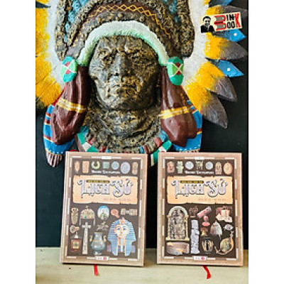 (Trọn bộ 2 tập, bìa cứng in màu toàn bộ) BÁCH KHOA TOÀN THƯ LỊCH SỬ – Á Châu Books – NXB Lao Động