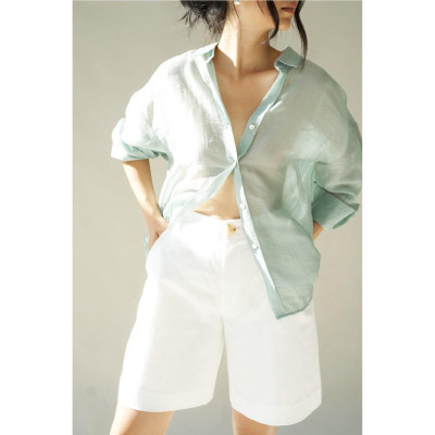 Quần Bermuda Short Linen SHO001W