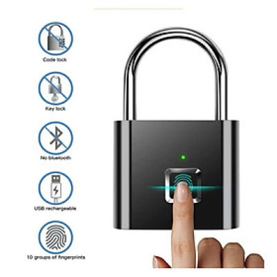 Khóa Cảm Ứng Vân Tay Loại Tốt – Mở Khóa Nhanh, Chống Nước, Chống Phá, ĐÈN TRANG TRÍ