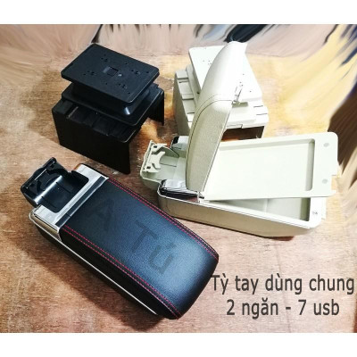 Hộp Tỳ TayHộp tỳ tay dùng chung cho các loại xe ô tô có 3 màu lựa chọn