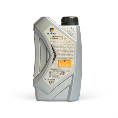 Nhớt Xe Tay Ga Tổng Hợp Toàn Phần Cao Cấp NOMAD 5W30 SP Chai 1L TẶNG Nhớt Hộp Số Xe Ga BCP 120ML, Hàng Nhập Khẩu Chính Hãng