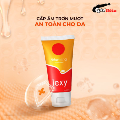 Gel bôi trơn ấm nóng - Lexy Warming - Chai 55ml