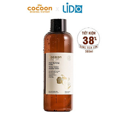 Nước tẩy trang bí đao cocoon 500ml dành cho da dầu, da mụn