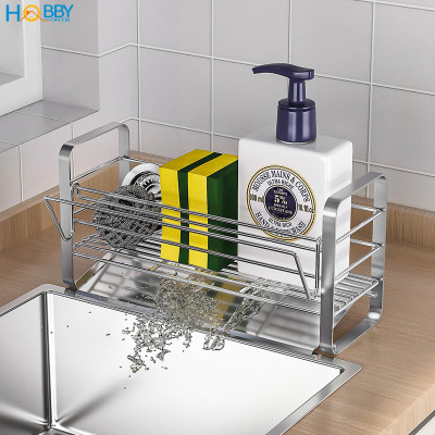 Kệ để dụng cụ rửa chén gác chậu rửa inox 304 Hobby home decor KRC12