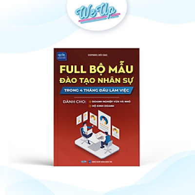 Sách - Full bộ mẫu đào tạo nhân sự trong 4 tháng đầu làm việc