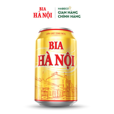 Bia Hà Nội phiên bản Tết - Thùng 24 lon 330ml