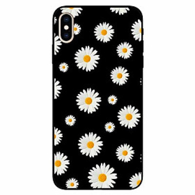 Ốp lưng in cho Iphone Xs Max Mẫu Hoạ Tiết Hoa Cúc