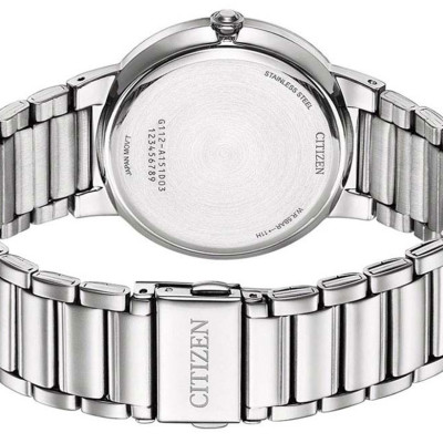 Đồng Hồ Nam Citizen Dây Thép Không Gỉ BI5120-51L - Mặt Xanh