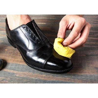 Bộ dụng cụ đánh giày 7 món Linh Chi Bedding kèm 2 hộp xi đánh giày tiện lợi