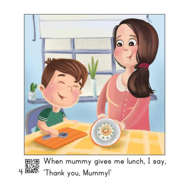 Sách - Giỏi Tiếng Anh - Vui Ứng Xử - Being polite - Thank you - MCBooks