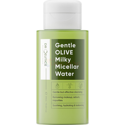 Nước tẩy trang DrCeutics Gentle Olive Milky Micellar Water (310ml) - Hàng chính hãng