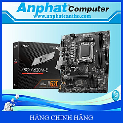 Bo mạch chủ Main MSI PRO A620M-E Socket AM5 - Hàng Chính Hãng