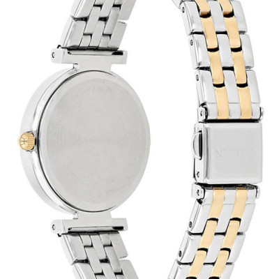 Đồng Hồ Nữ Citizen Đính Đá Swarovski Dây Thép Không Gỉ ER0218-53L - Mặt Xanh 