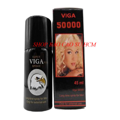 CHAI XỊT VIGA 50000 + Gel bôi trơn jex