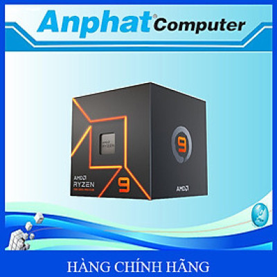 Bộ vi xử lý CPU AMD Ryzen 9 7900 ( 3.7GHz Boost 5.4GHz / 12 nhân 24 luồng / 76MB / AM5) – Hàng Chính Hãng
