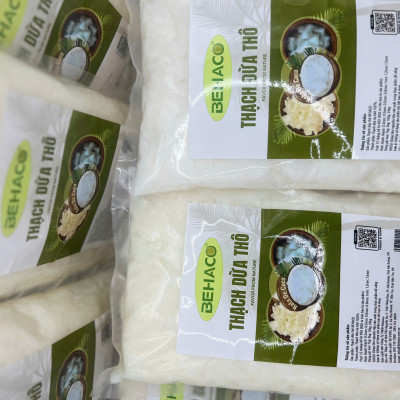 Thạch dừa thô BEHACO 6 ly, túi 1kg