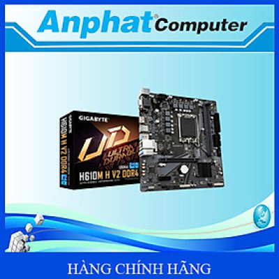 Mainboard Gigabyte H610M H V2 DDR4 Socket LGA1700 - Hàng Chính Hãng 
