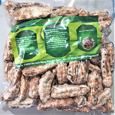 Đặc Sản Kon Tum - Quả Chuối Cô Đơn Khô Hiệu Đặc Sản Và Dược Liệu Kon Tum Thơm Ngon Đóng Hút Chân Không (1Kg) - OCOP 3 Sao