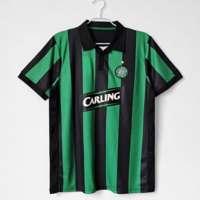 Áo Bóng Đá Retro Celtic 2006 - Sân Khách bản cao cấp vải Cotton Polyester