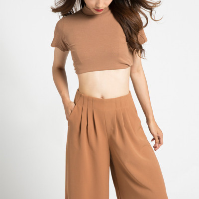 Quần Ống Rộng Palazzo Hity PAN030 (Cát Sahara)