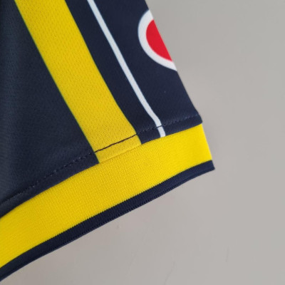 Áo Bóng Đá Retro Parma 1999 - Sân Khách bản cao cấp vải Cotton Polyester