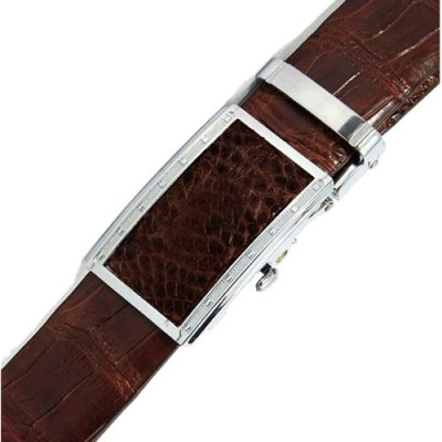 Thắt lưng nam da cá sấu Huy Hoàng gai lưng 3,5P màu đen, nâu đỏ, vàng bò, nâu đất HT4207-08-09-44 