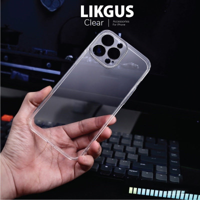 Ốp lưng chống sốc bảo vệ màng camera cho iPhone 16, 16 Plus, 16 Pro, 16 Pro Max hiệu Likgus Camshield - Thiết kế trong suốt, chống ố vàng - Hàng nhập khẩu
