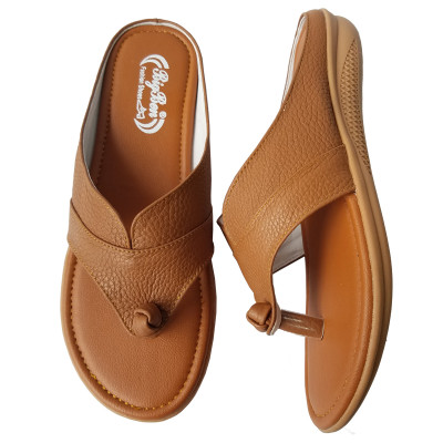 Dép Xỏ Ngón Nữ Da Bò Thật BIGGBEN Cao Cấp DXN50