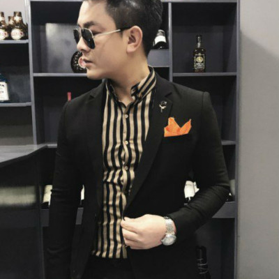 Áo Vest Nam Hàn Quốc Titishop AVN121 - Đen