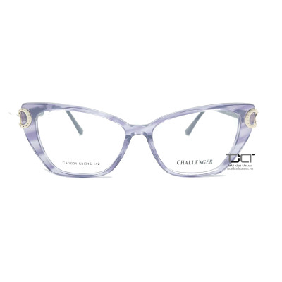 GỌNG KÍNH THỜI TRANG MẮT MÈO DÀNH CHO NỮ, CHÍNH HÃNG CHALLENGER CA3004-C3