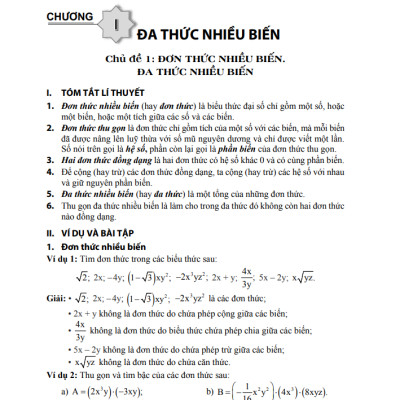 Sách - Bài tập phát triển năng lực Toán 8 - tập 1 ( cánh diều )
