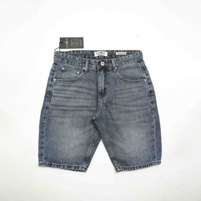 Quần Short Jeans Nam Cao Cấp HUNTER X-RAYS Form Slimfit Cotton MàuXanh Nhạt S41