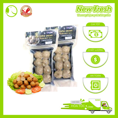 Bò Viên Okini Nhật Bản - Túi 280Gr
