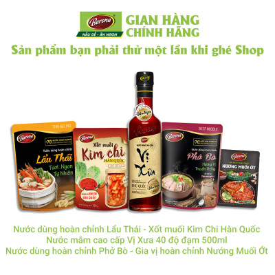 Nước Mắm Hải Nhi Barona 250ml, Mua 2 chai TẶNG 1 chai Nước Mắm Hải Nhi Barona 50ml